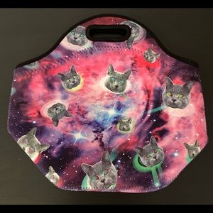 👍Space Cat insulated bag